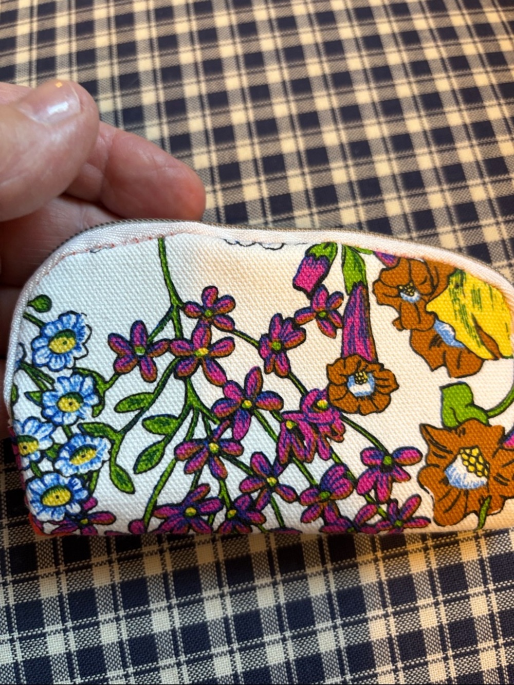 COACH Floral Small Zip Pouch - Picture 5 of 9